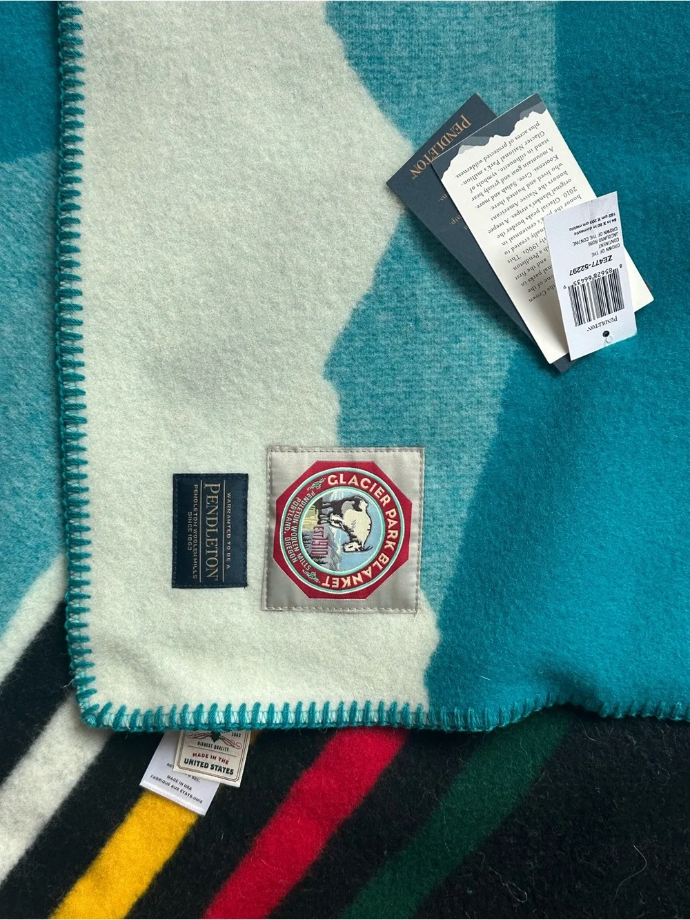 Pendleton Crown of the Continent Blanket Wool Throw